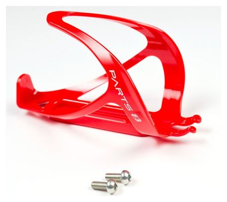 Parts 8.3 Tech 1 Plastic Bottle Cage Red