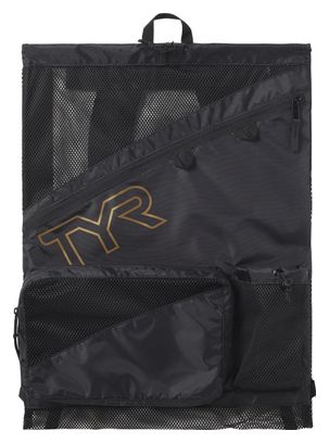 Tyr Elite Team 40L Mesh Rugzak Zwart/Goud