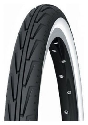 Pneu Ville Michelin City Junior 20'' (ETRTO 406) Tubetype Rigide Noir Blanc