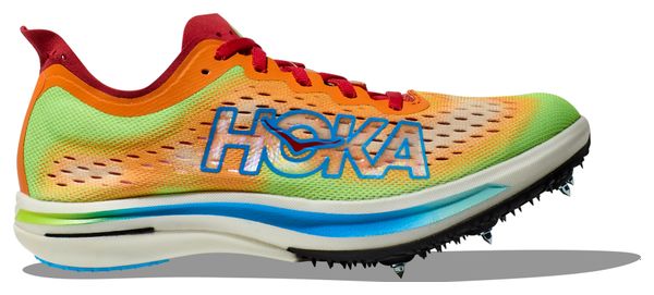 Hoka Cielo FlyX Orange Red Blue Unisex Track &amp; Field Shoes