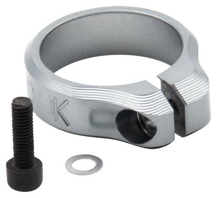 OAK Orbit Seat Clamp Silver