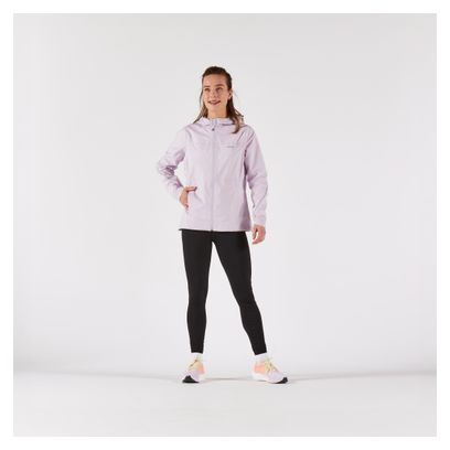 Kiprun Run 500 Waterdichte Jas Dames Lila
