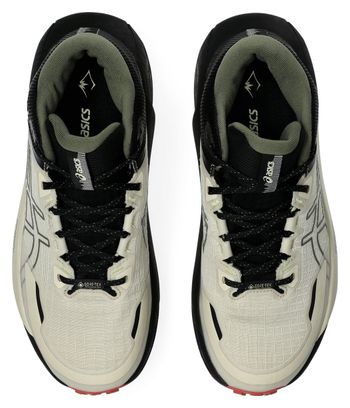 Zapatillas Trail Asics Gel-Trabuco MT GTX Beige/Negro/Rojo Mujer