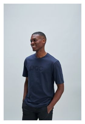Camiseta de manga corta Poc Hombre Azul