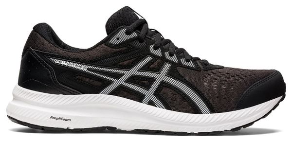 Asics Gel Contend 8 Laufschuhe Schwarz Weiß