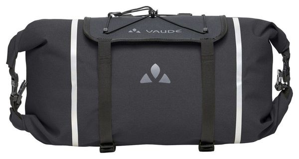 Bolsa de manillar Vaude Trailfront Cage de 10 litros, color negro