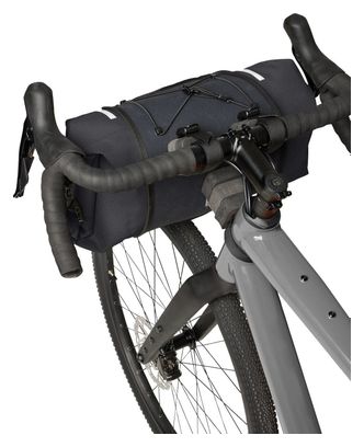 Bolsa de manillar Vaude Trailfront Cage de 10 litros, color negro