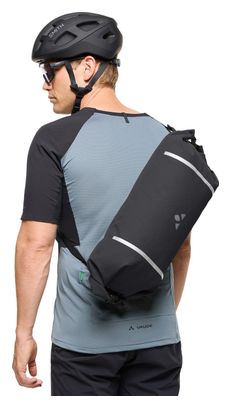 Bolsa de manillar Vaude Trailfront Cage de 10 litros, color negro