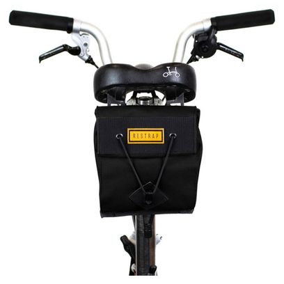 Restrap City Saddle Bag Small for Folding Bike Black