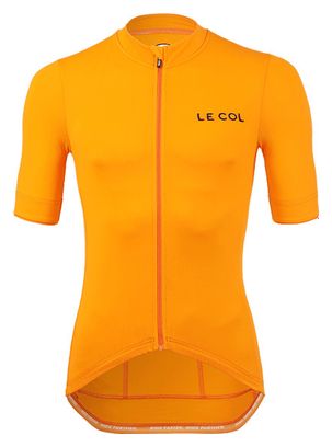 Maillot de manga corta con cuello Hors Categorie II Naranja