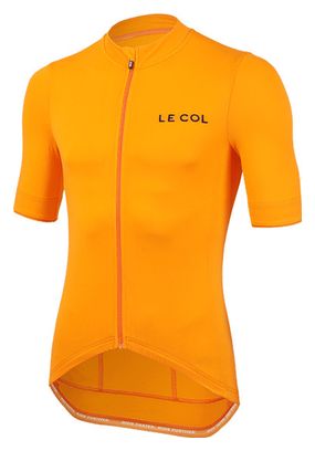 Maillot de manga corta con cuello Hors Categorie II Naranja