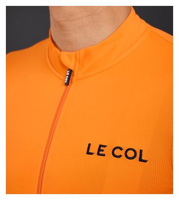 Maillot de manga corta con cuello Hors Categorie II Naranja