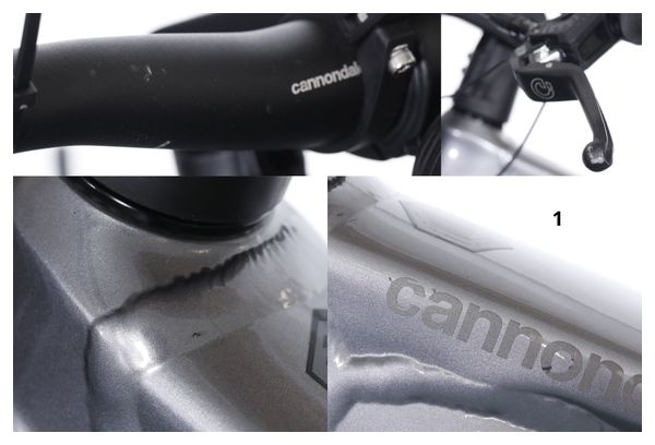 Vélo de Ville Électrique Cannondale Tesoro Neo X Speed Shimano Deore 12V 700 mm Grey T.M 170/182cm - Produit Reconditionné