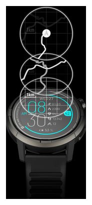 Reloj GPS Kiprun 900 by Coros Negro