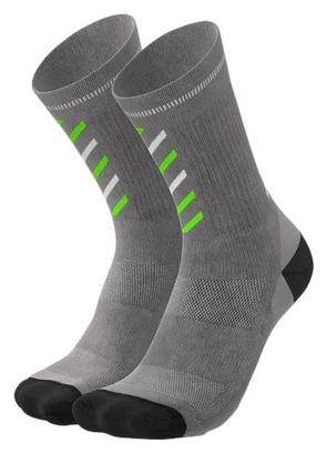 Incylence Merino Rise Socks Grey/Green