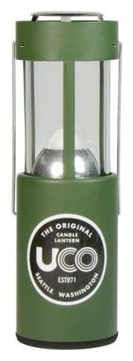 ORIGINAL LANTERN Lanterne camping + bougie - Verte - Uco