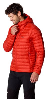RAB Microlight Alpine Hoody rode heren-donsjas