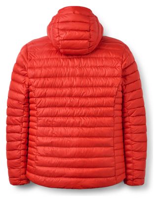 RAB Microlight Alpine Hoody rode heren-donsjas