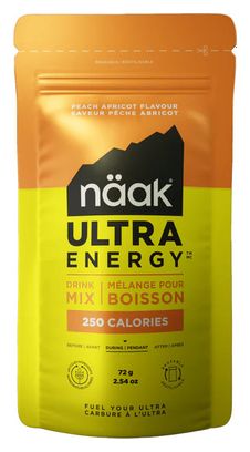 Sachet Boisson Énergétique Näak Ultra Energy Pêche/Abricot - 72g