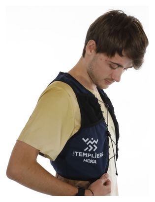 Veste d'hydratation Hoka Les Templiers Trail Vest Bleu Unisexe