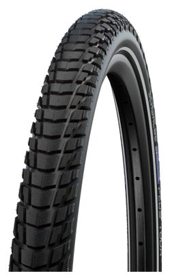 Reifen Schwalbe Marathon Plus Tour 27,5" Tubetype Rigide Smart DualGuard Addix E-Bike 50 Schwarz Reflektierend