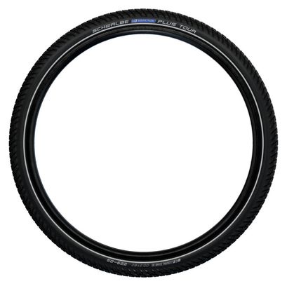 Reifen Schwalbe Marathon Plus Tour 27,5" Tubetype Rigide Smart DualGuard Addix E-Bike 50 Schwarz Reflektierend