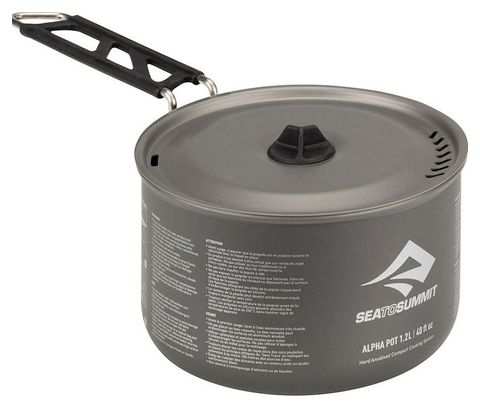 Marmite Solo MSR 1,3 Litres - Céramique Avec Revêtement Anti-adhésif Et Poignée Aluminium, Occasion