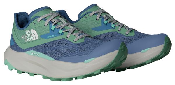 The North Face Vectiv Infinite 3 Women's Blue Trail Shoes