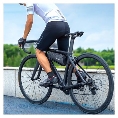 Sacoche de cadre de vélo étanche Rockbros B66 - Noir