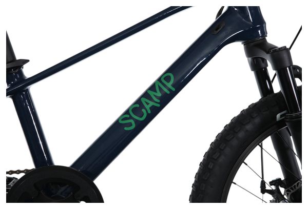 Scamp TallFox Shimano Tourney 7V 20'' Blu MTB semirigida per bambini