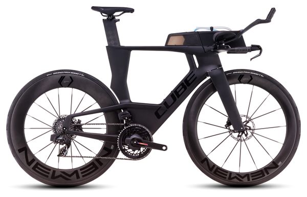 Cube Aerium C:68X SLX Triathlon Bike Sram Force AXS 12S 700 mm Carbon Grey Black 2025