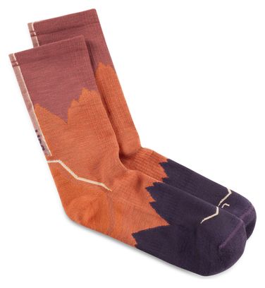 Calzini Buff Merino leggeri arancioni