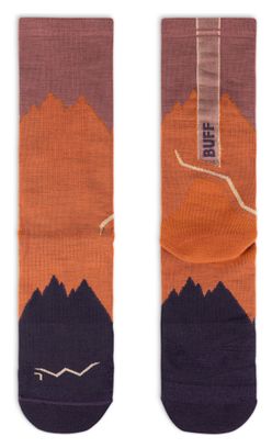 Calzini Buff Merino leggeri arancioni