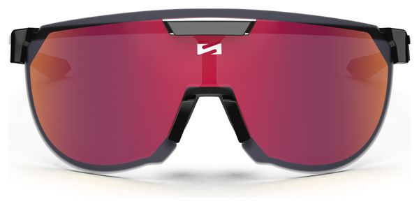 Lunettes Aerotrail Noir Brillant / Miroir Rouge Scicon Sports