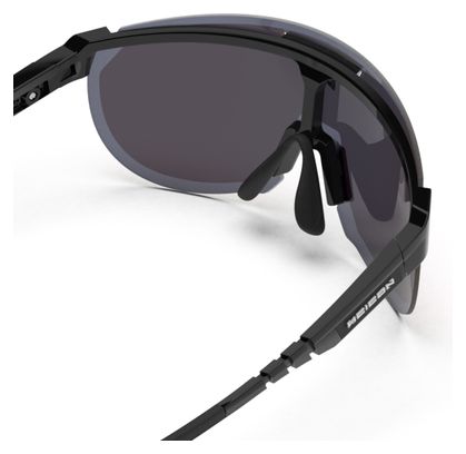 Lunettes Aerotrail Noir Brillant / Miroir Rouge Scicon Sports