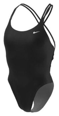 Nike Women&#39;s Modern Spiderback On Black One Piece Swimsuit