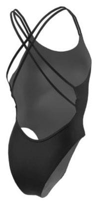 Nike Women&#39;s Modern Spiderback On Black One Piece Swimsuit