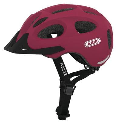 Abus Casque Youn-I Ace Cherry Rouge L 56-61 Cm