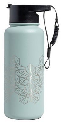 United By Blue 32 OZ / 946 ml Blue Insulated Flask