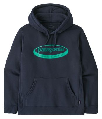 Sudadera con capucha Patagonia '95 Oval Logo Uprisal Hoody Azul Hombre
