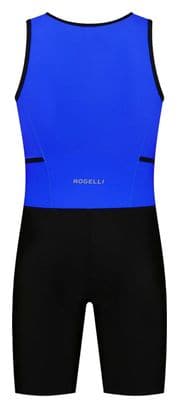 Trifonction Triathlon Manches Courtes Rogelli Florida - Enfant - Bleu/Noir