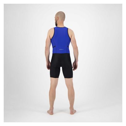 Trifonction Triathlon Manches Courtes Rogelli Florida - Enfant - Bleu/Noir
