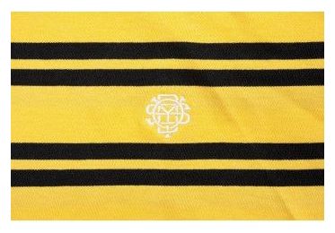 T-Shirt Manches Courtes Odyssey Stitched Monogram Rayé Jaune/Noir