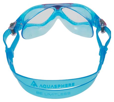 Aquasphere Vista Junior Kinderschwimmbrille Türkis / Pink