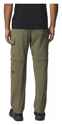 Pantalones convertibles Columbia Silver Ridge Elite verdes para hombre