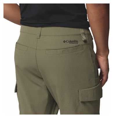 Pantalones convertibles Columbia Silver Ridge Elite verdes para hombre