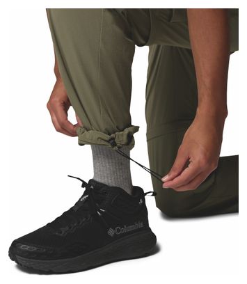 Pantalones convertibles Columbia Silver Ridge Elite verdes para hombre