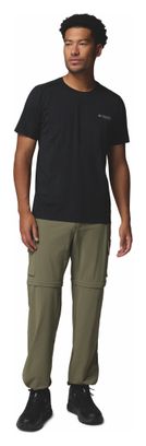 Pantalones convertibles Columbia Silver Ridge Elite verdes para hombre