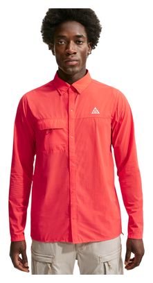 Camicia da trail Nike ACG Aireez rossa da uomo