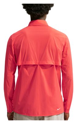 Camicia da trail Nike ACG Aireez rossa da uomo